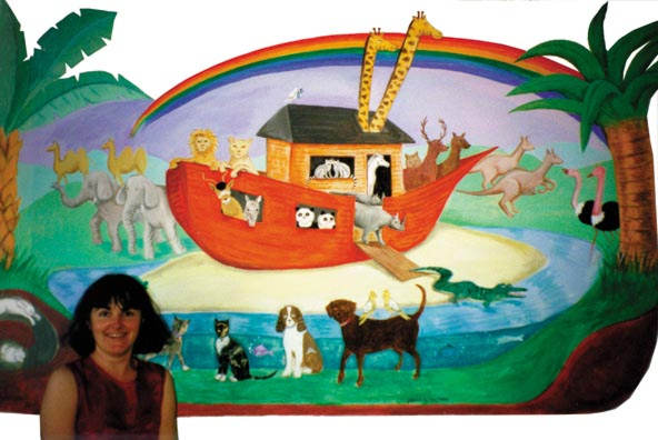 Noah's Ark Mural